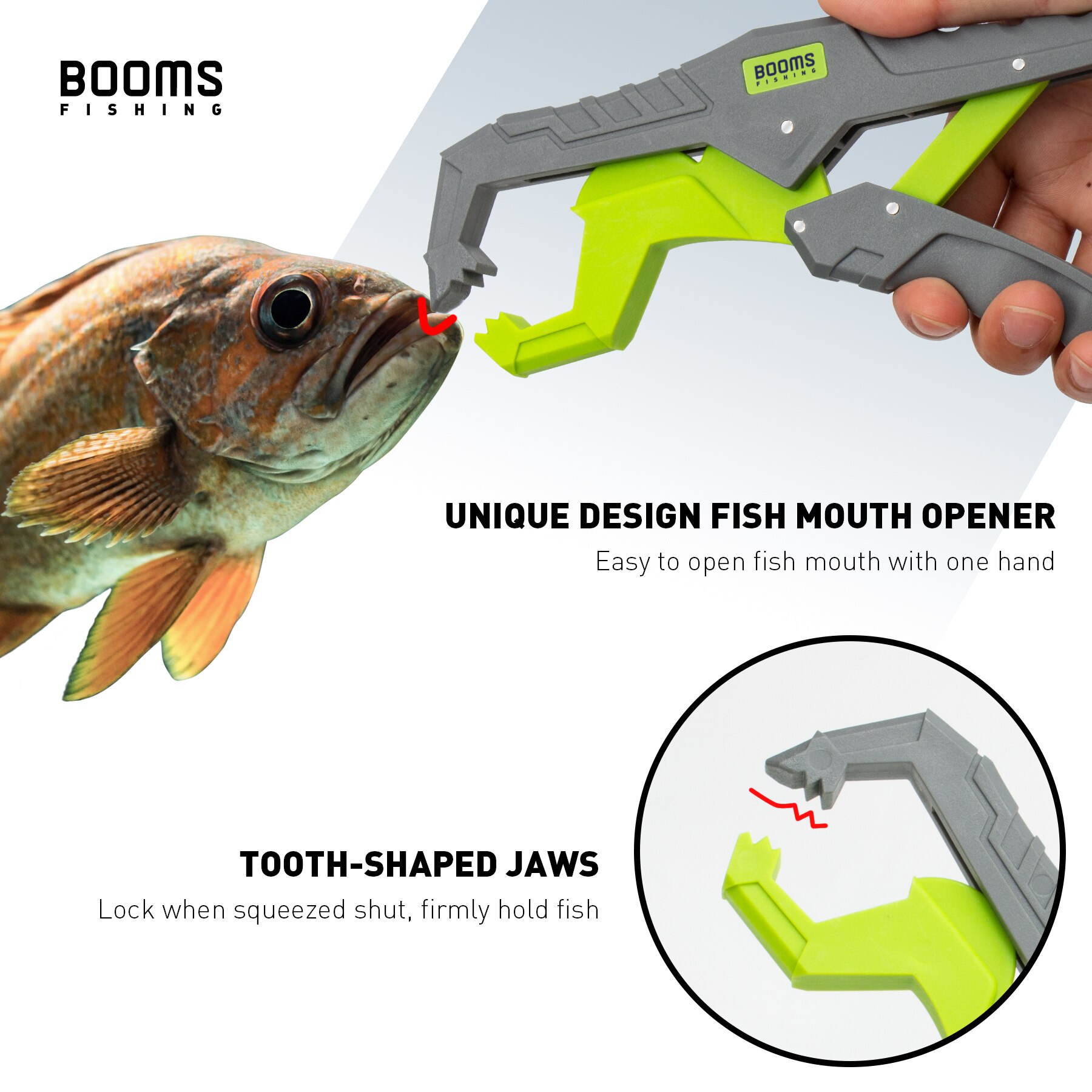 Booms Fishing G05 Fish Gripper - đánh giá và giá Fishing Hook Sharpener